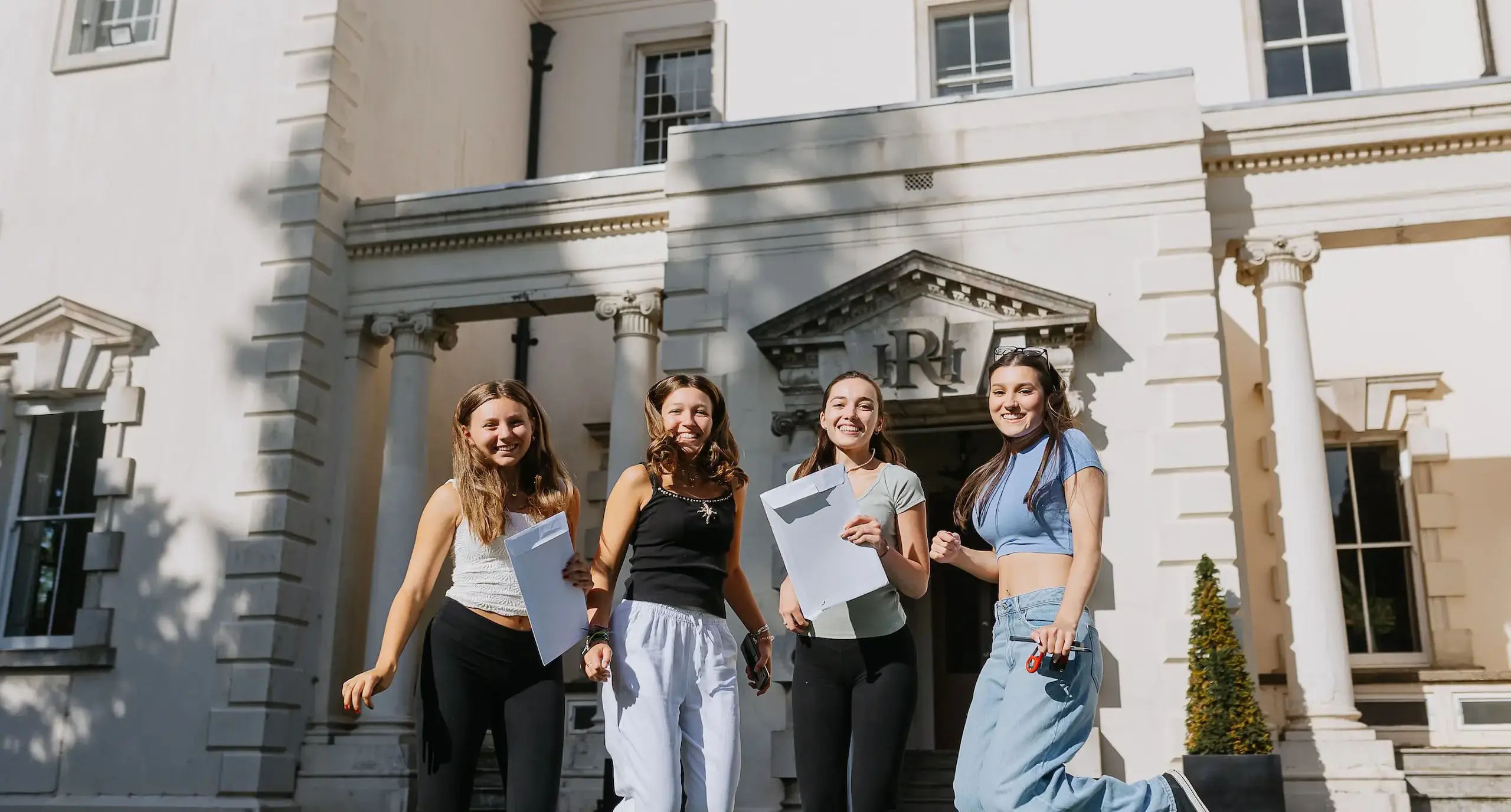 Radnor House Sevenoaks students celebrate their A Level results