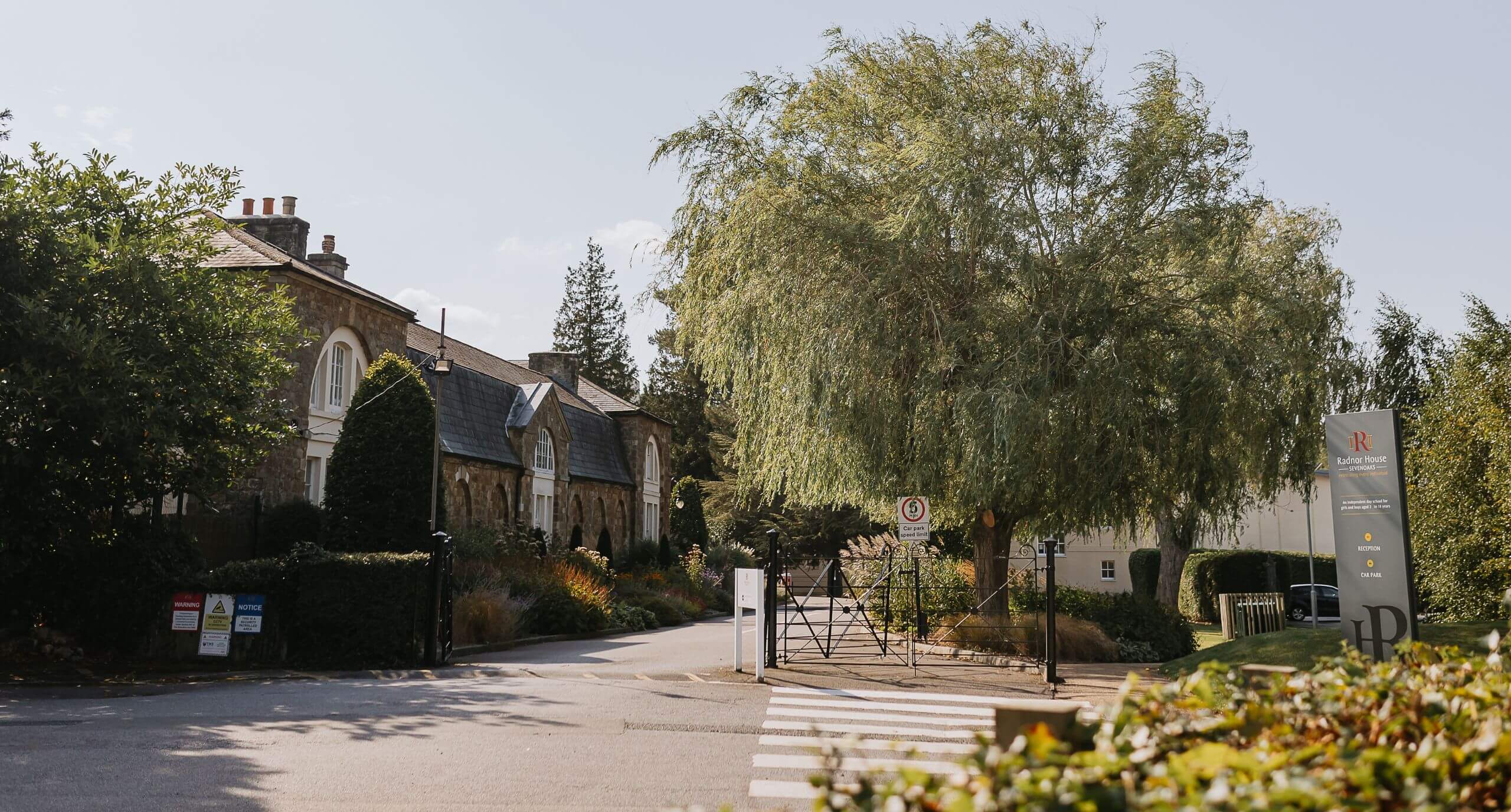 Radnor school site exterior