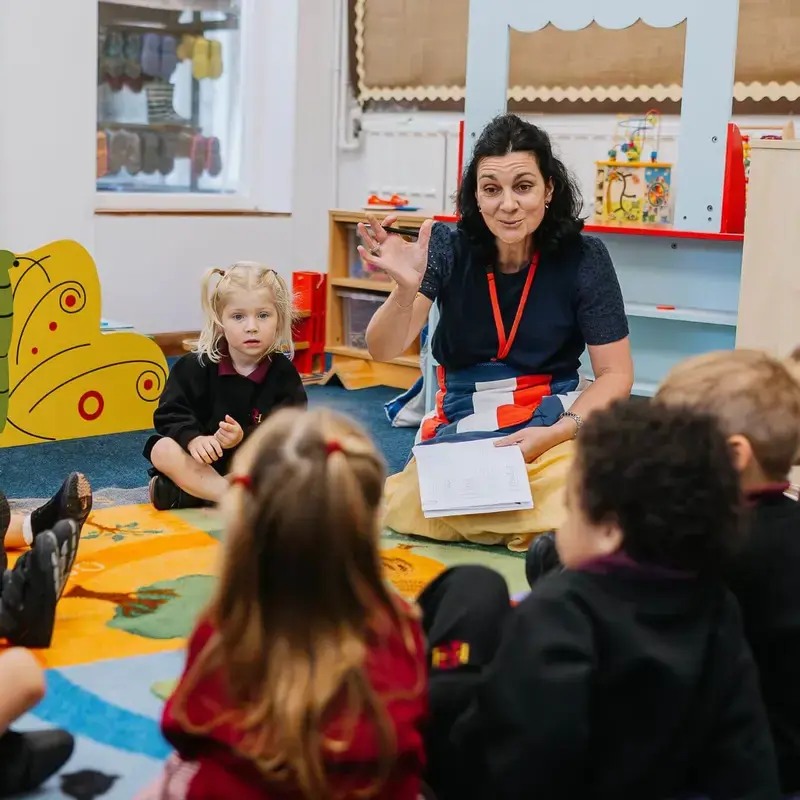 Nursery French Lesson, Radnor House Sevenoaks