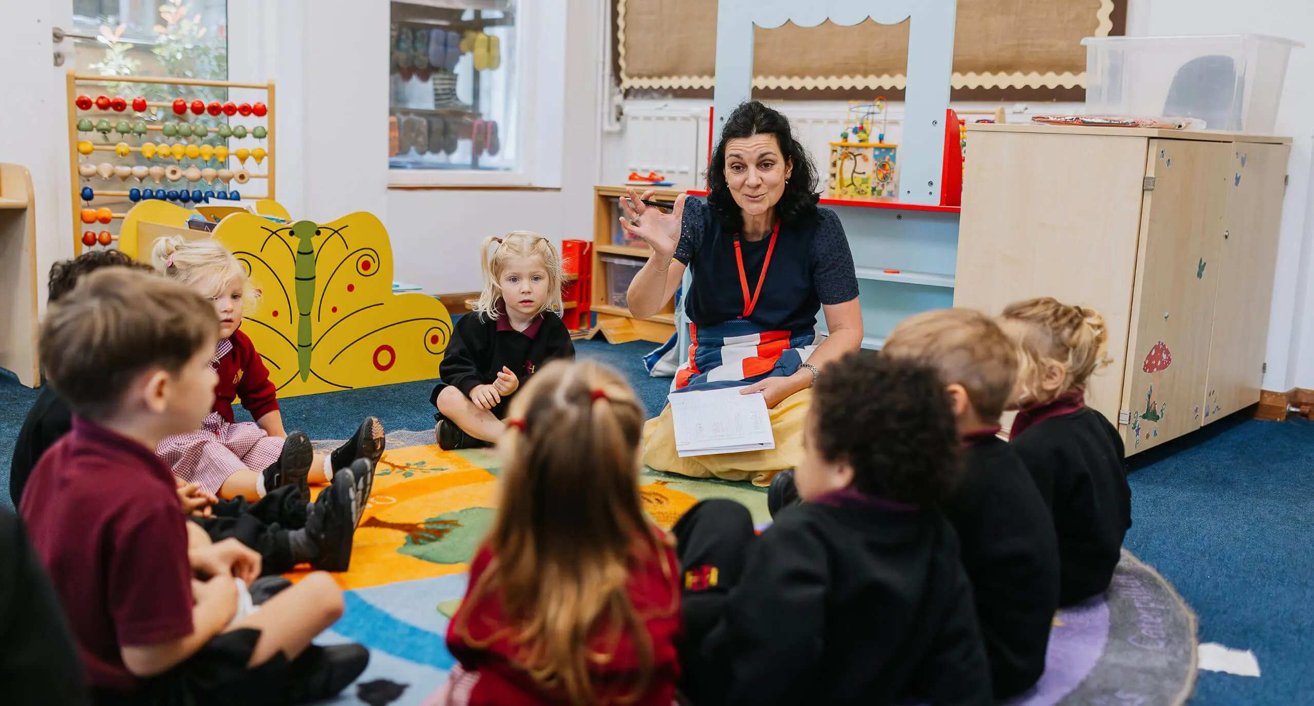 Nursery French Lesson, Radnor House Sevenoaks