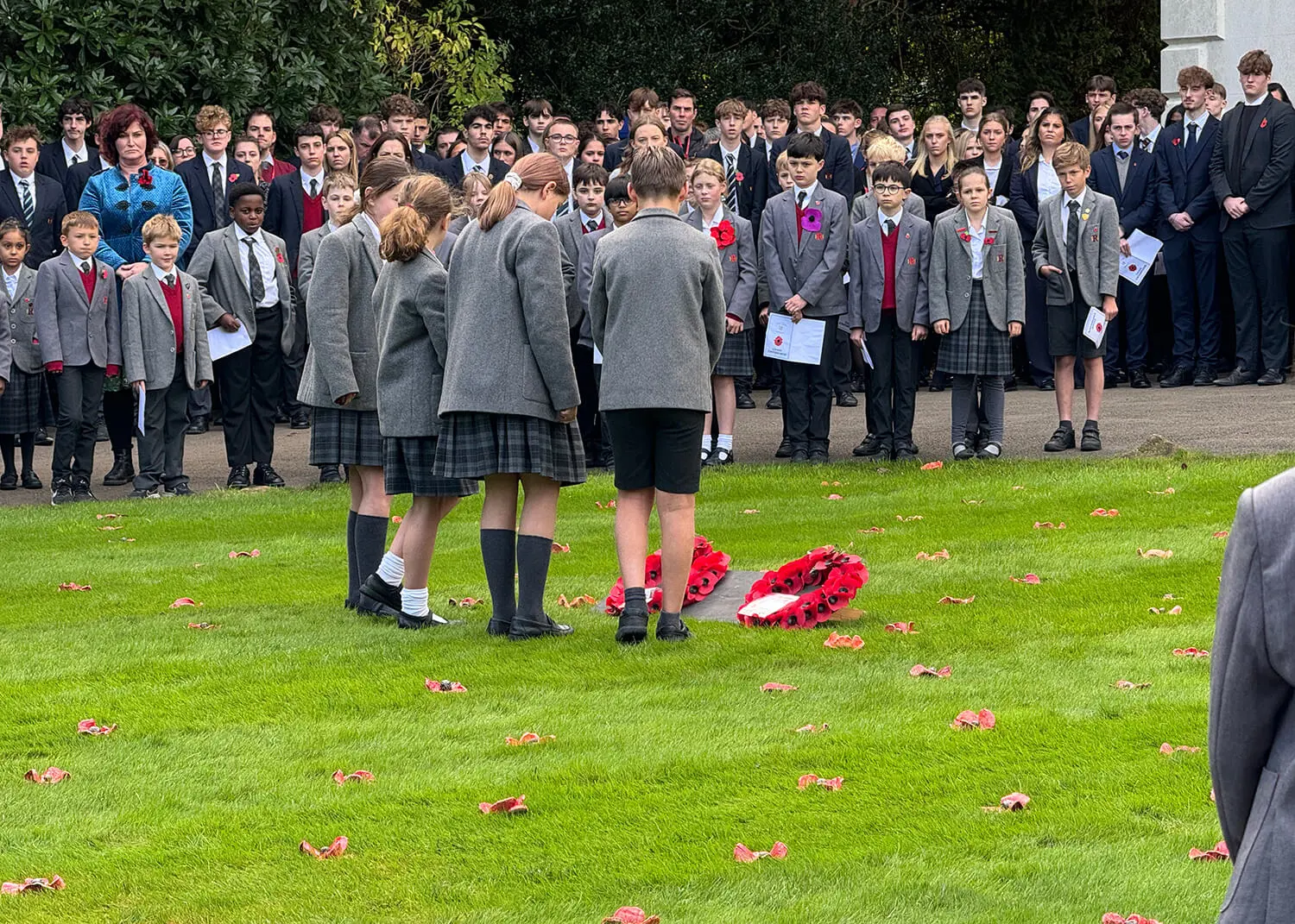 Remembrance Service at Radnor House Sevenoaks